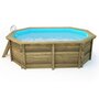 Voir la diapositive 4 : Habitat et Jardin Piscine bois   Miami 120    - 4.86 x 3.36 x 1.20 m