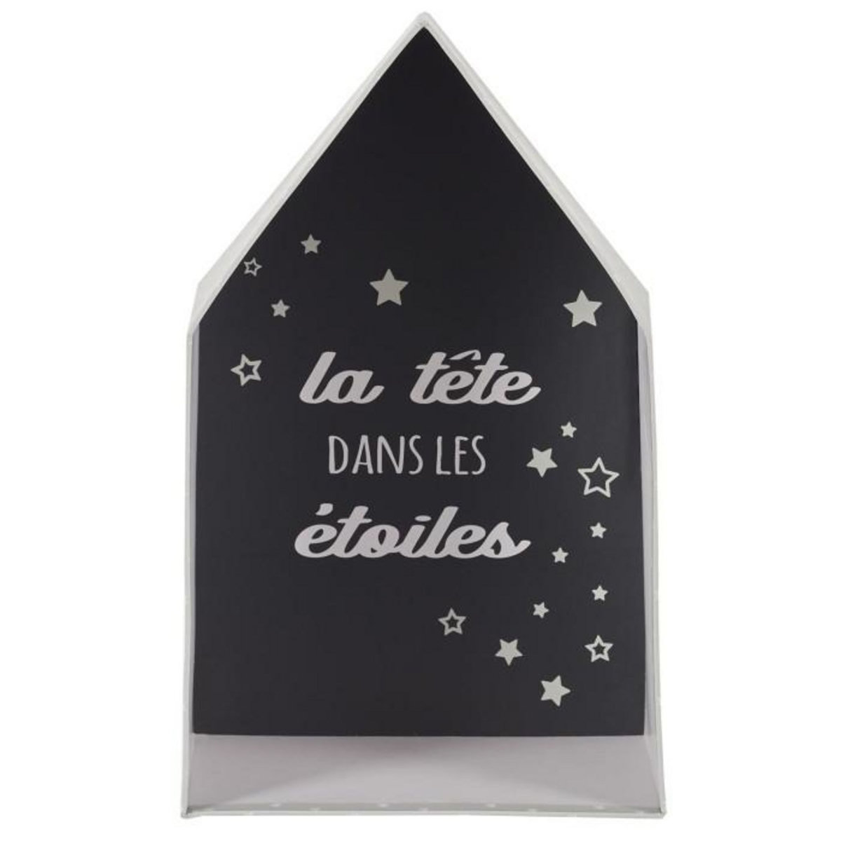 Paris Prix Lot de 3 Boîtes Gigognes  Maison Garçon  32cm Gris