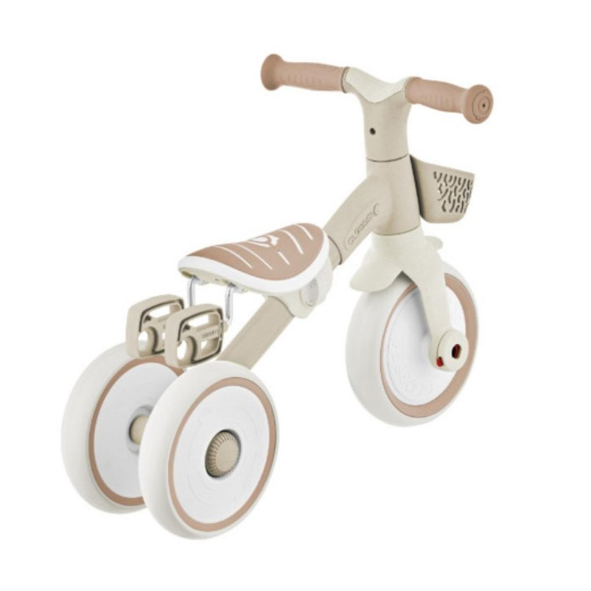 Globber Tricycle 2 en 1 Eco-Logic Beige/Taupe