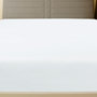 Voir la diapositive 3 : VIDAXL Draps-housses Jersey 2 pcs Blanc 140x200 cm Coton