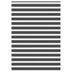 VIDAXL Store zebre noir 160x230 cm largeur du tissu 155,9 cm polyester