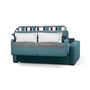 Voir la diapositive 8 : Canapé convertible système couchage express matelas 160x200 13cm 3 places en tissu  DYLAN 