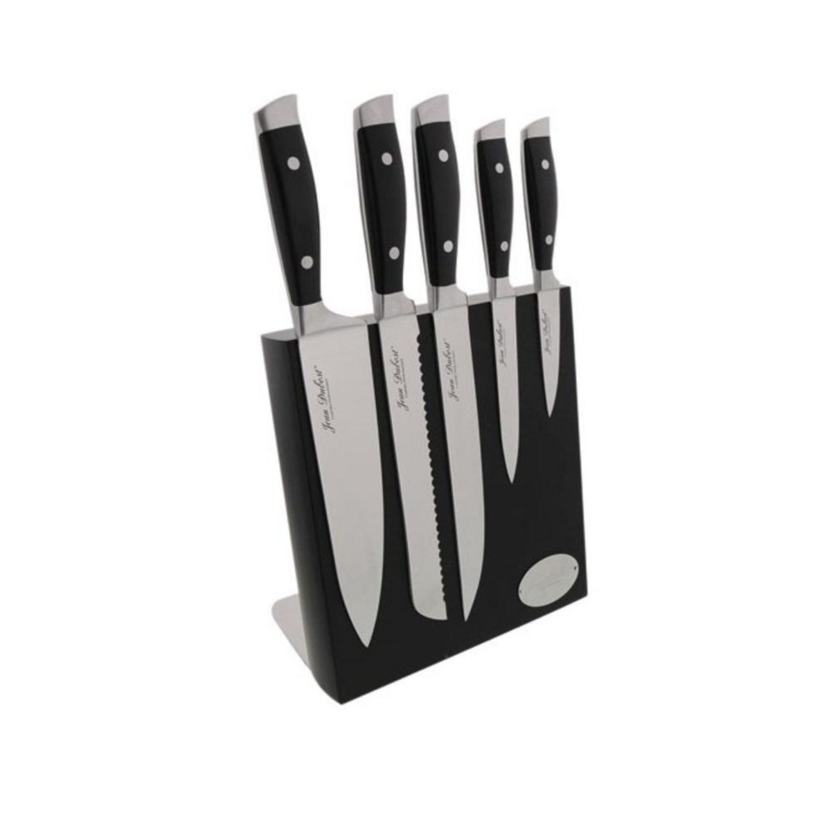 Jean dubost Bloc de 5 couteaux aimanté massif inox - DM021220X70055