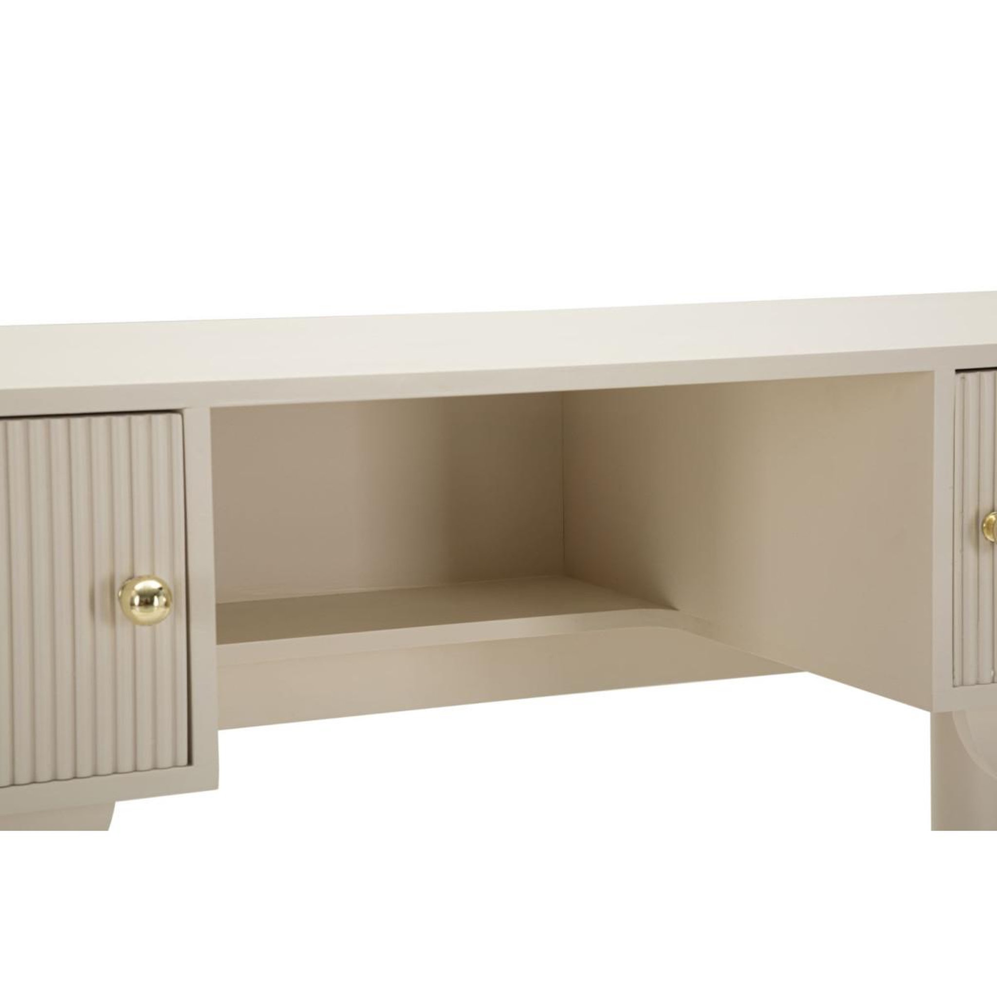 Voir la diapositive 6 : Paris Prix Coiffeuse 2 portes  shy  110cm blanc