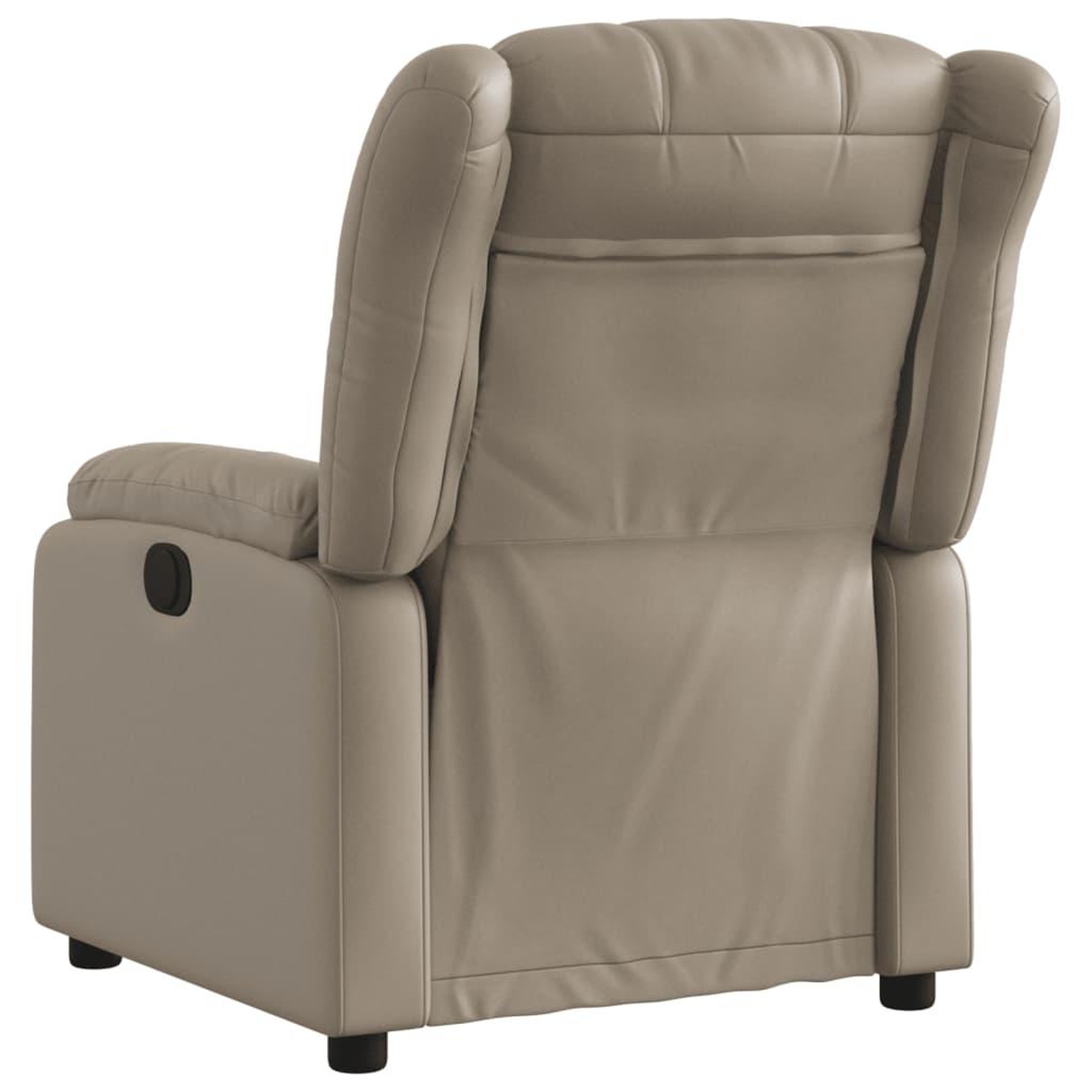 Voir la diapositive 3 : VIDAXL Fauteuil inclinable Cappuccino Similicuir