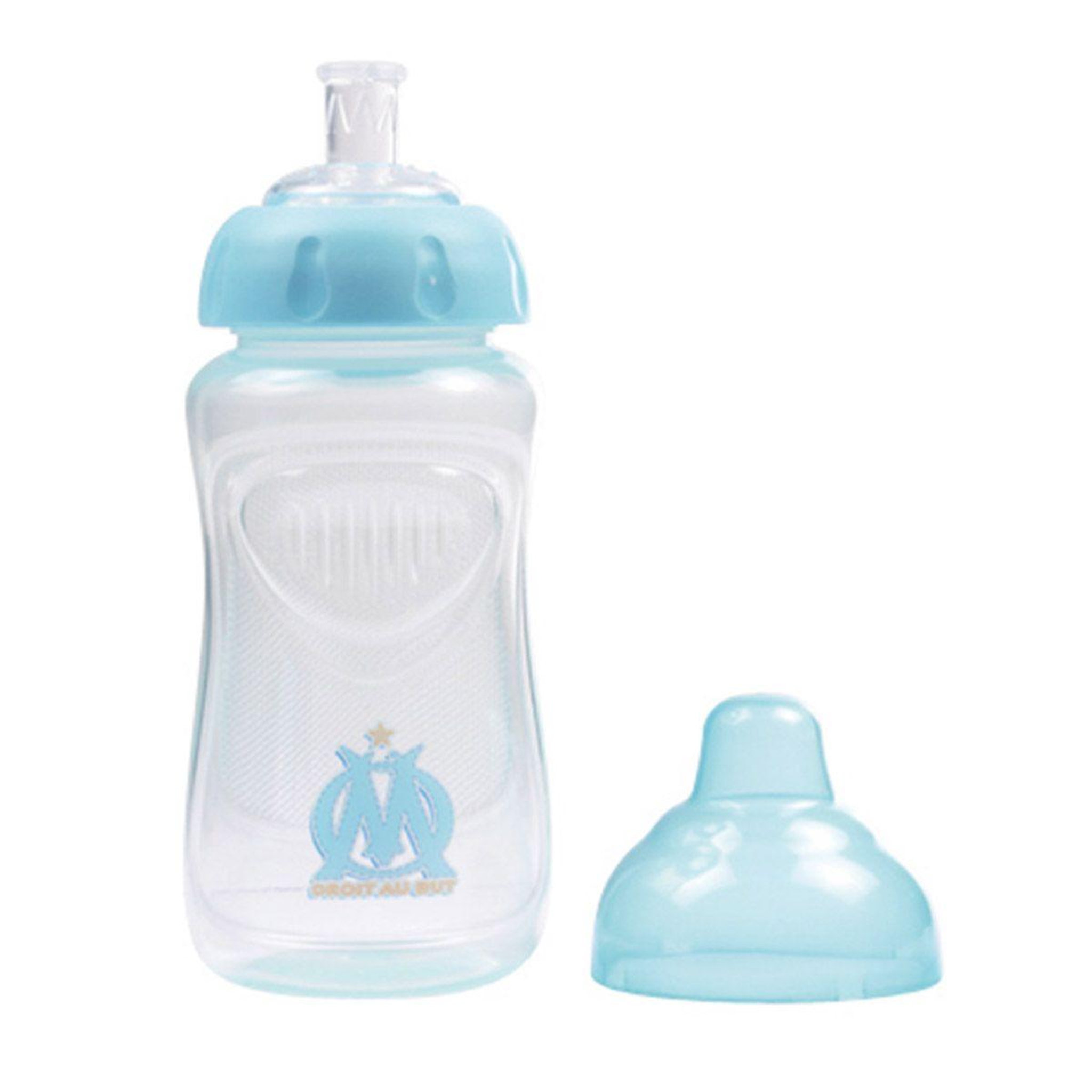 Voir la diapositive 2 : HOMEA Gourde bébé  olympique de marseille  330ml bleu