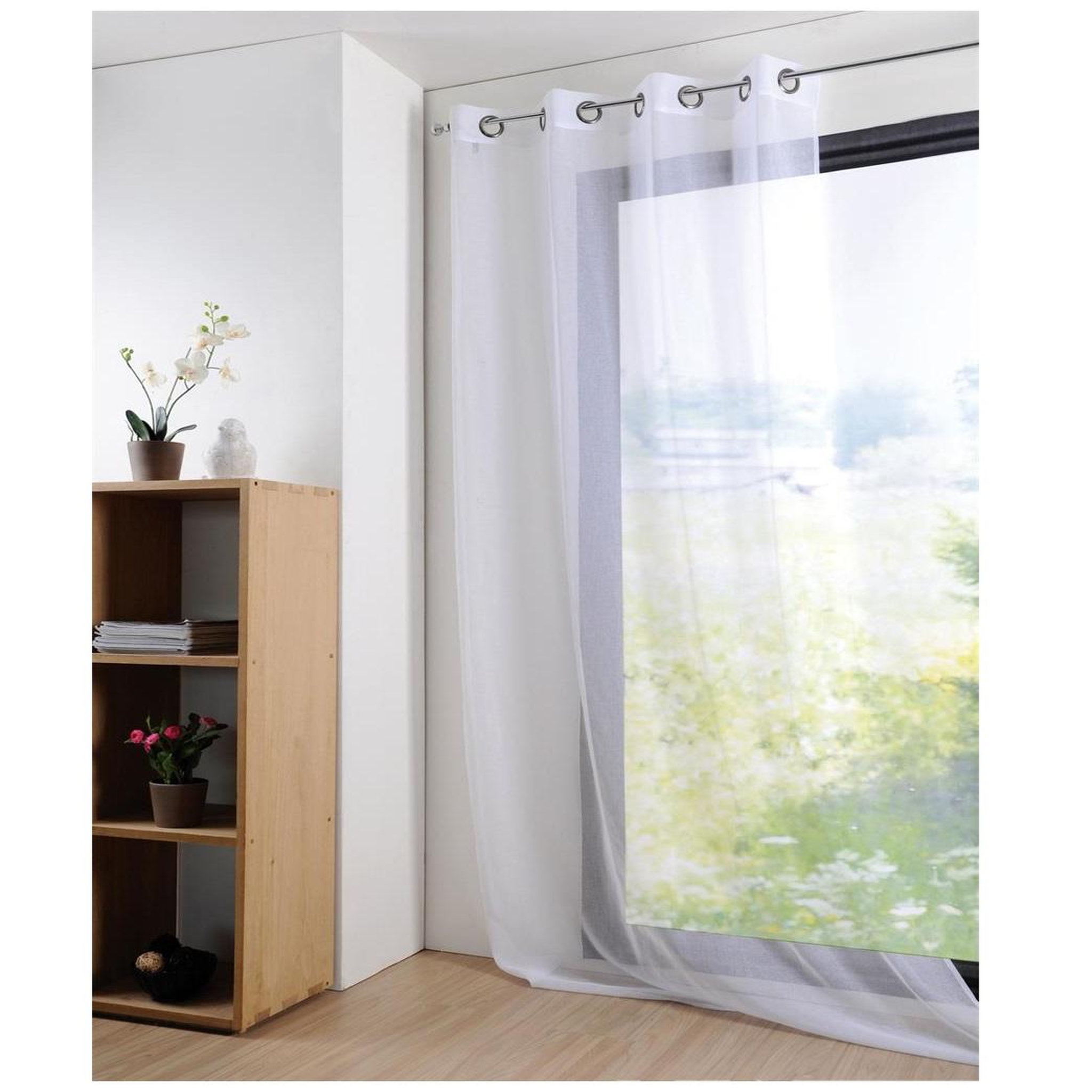 Voir la diapositive 2 : Eden Voilage uni collection mona design et moderne