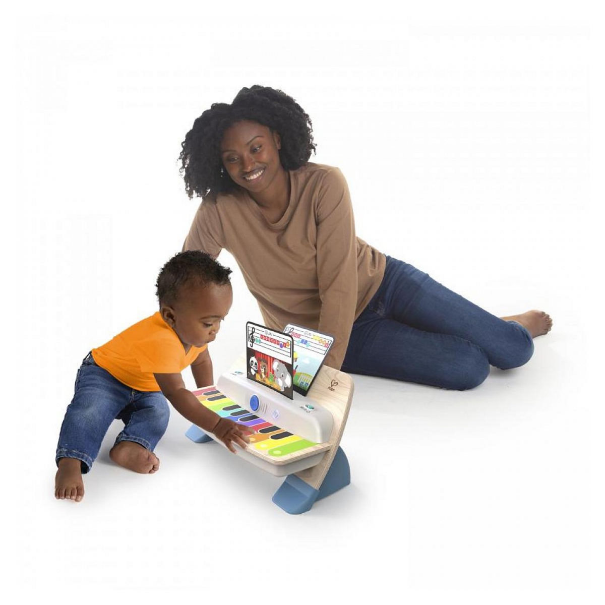 Hape Piano Connecté Deluxe - Magic Touch pour l'Éveil Musical des Enfants