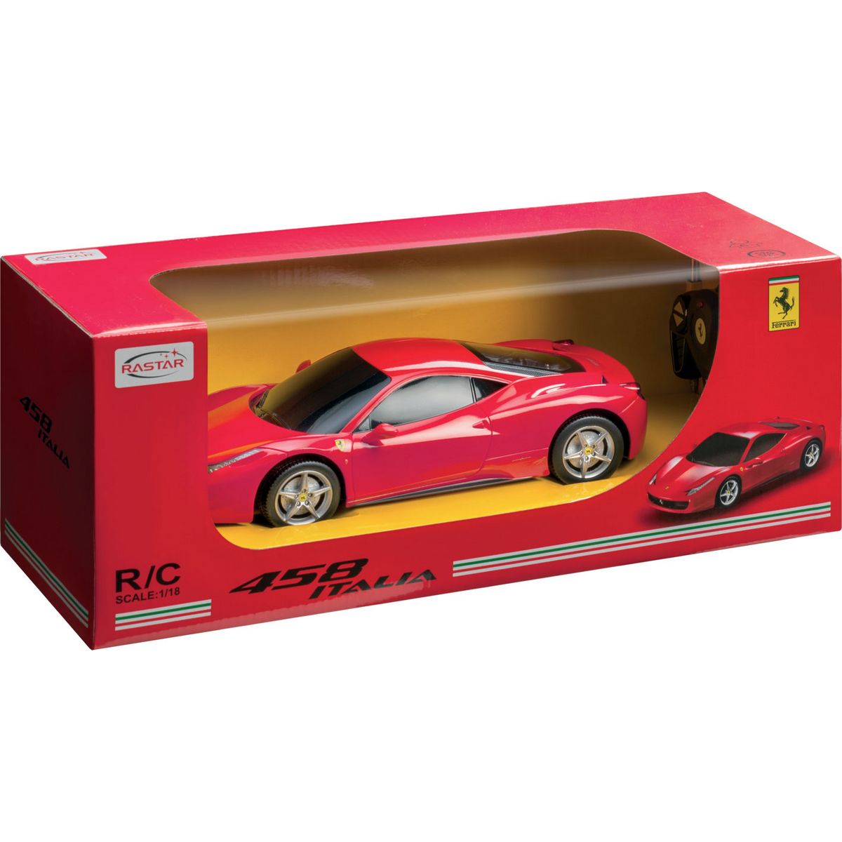 MONDO Ferrari 458 Italia radiocommandée 1/18