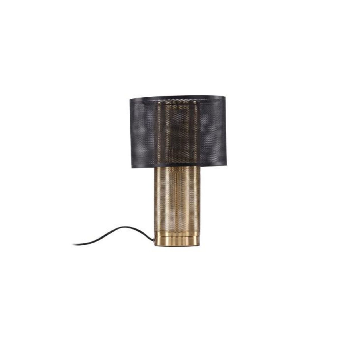 Paris Prix Lampe à Poser Déco  Gap  39cm Noir & Or