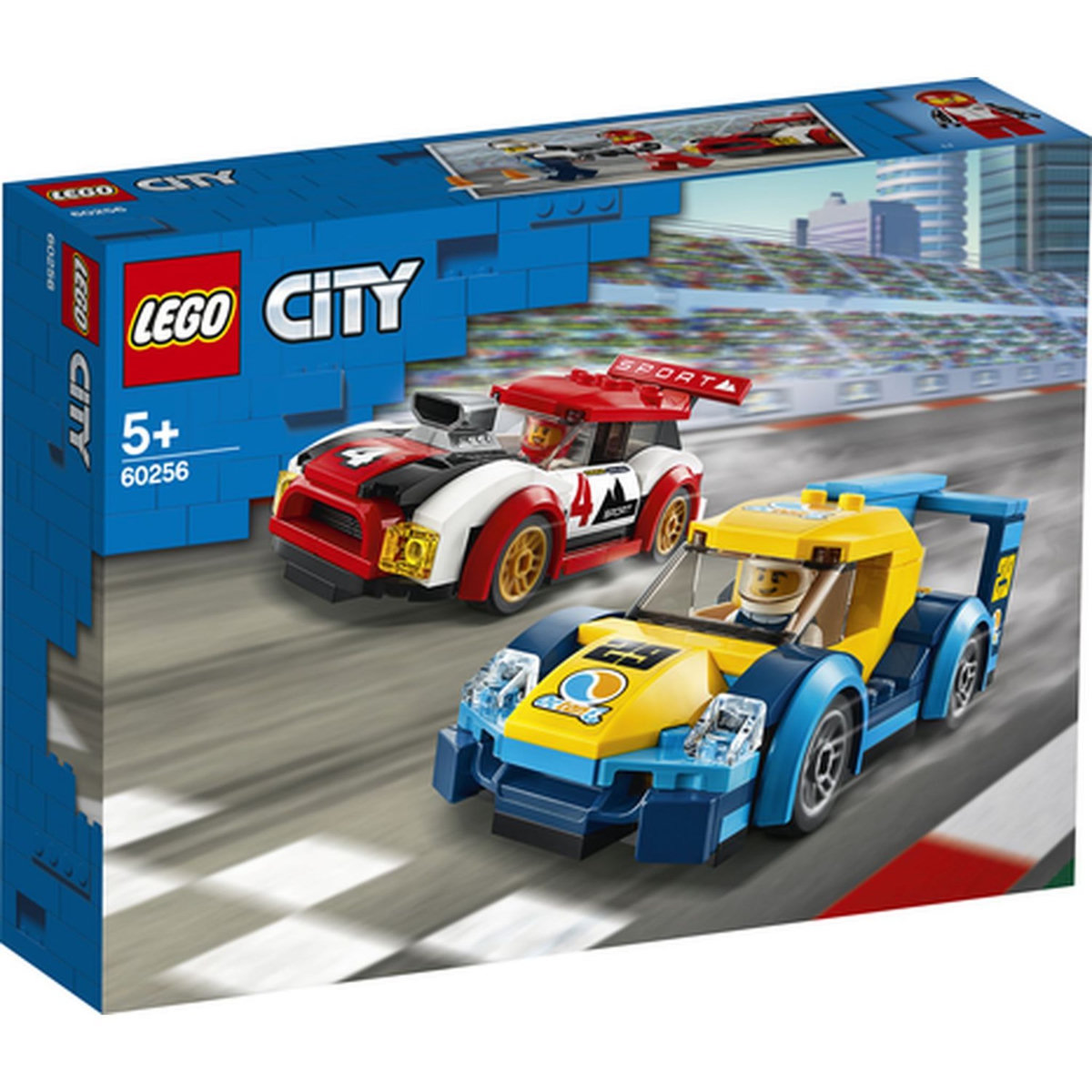 LEGO City 60256-Les Voitures de Courses