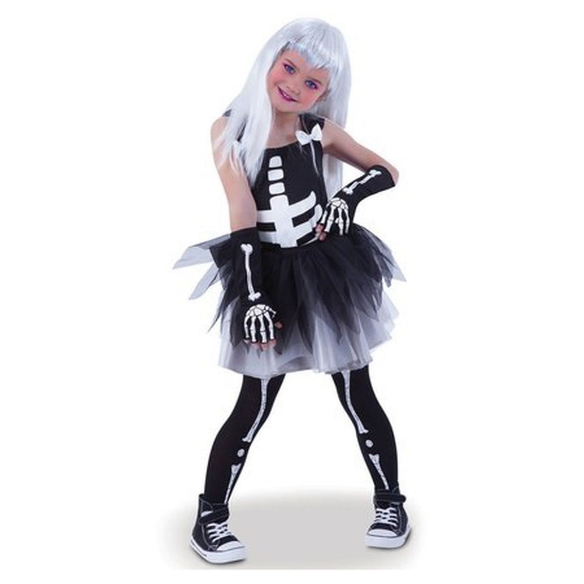 RUBIES Déguisement Tutu Squelette - Taille M - 5/6 ans