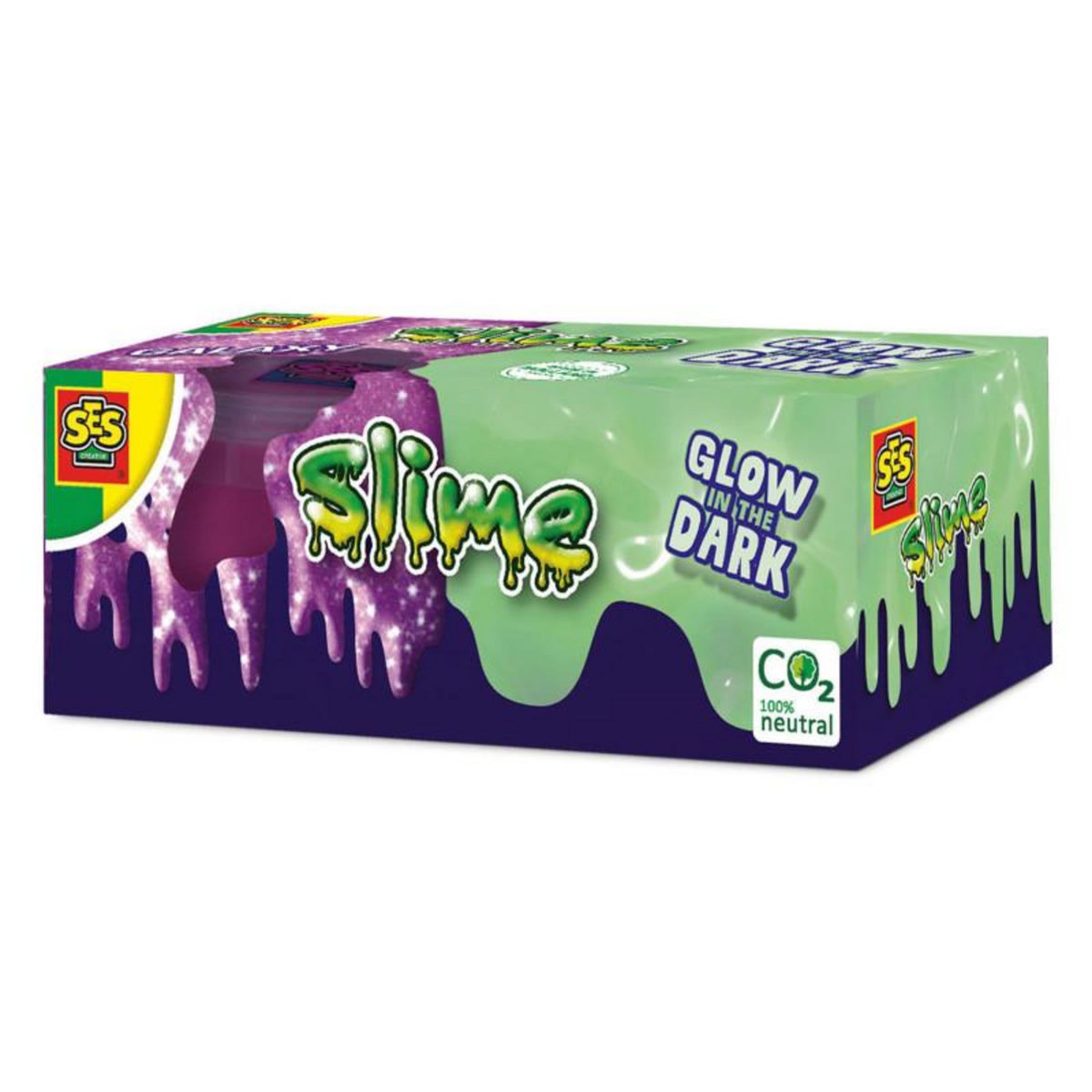 SES SES Slime - Glow in The Dark 2X120Gr 15007