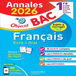 FRANCAIS ECRIT + ORAL 1RE STMG, ST2S, STI2D, STL, STD2A, STHR. SUJETS & CORRIGES, EDITION 2026, Le Floch Soazig