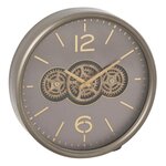 Paris Prix Horloge Murale Engrenage  Plum  39cm Gris