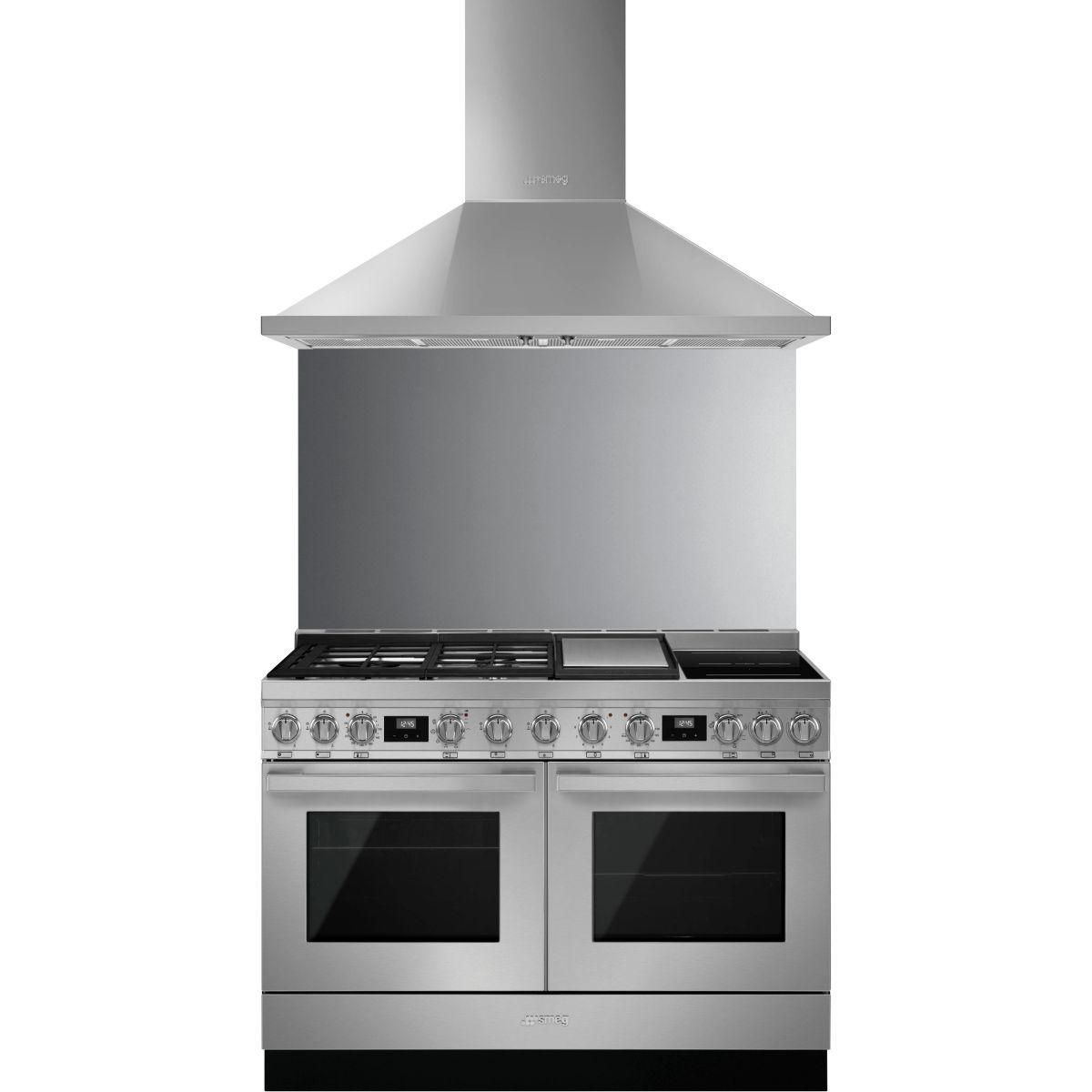 SMEG Piano de cuisson mixte CPF120IGMPX