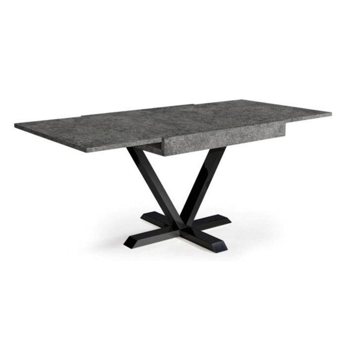 Paris Prix Table à Manger Extensible  Shoreditch  90-180cm Gris