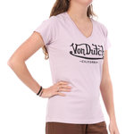 VON DUTCH T Shirt Mauve Femme Von Dutch   I. Coloris disponibles : Violet