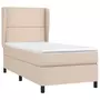 VIDAXL Sommier a lattes de lit avec matelas Cappuccino 80x200 cm