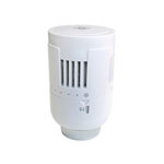 CENTRALE BRICO Tête thermostatique liquide blanc T303, en ABS, D.50mm x 85 mm