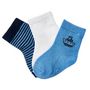 Voir la diapositive 1 : IN EXTENSO Lot de 3 paires de chaussettes bateau bébé garçon