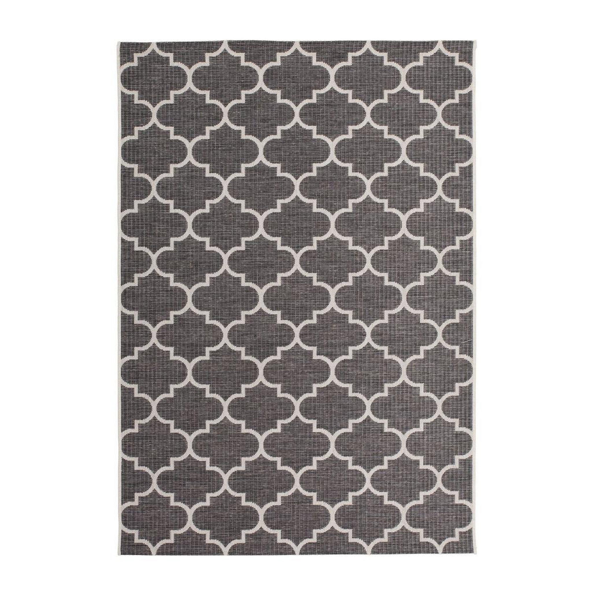 Voir la diapositive 1 : Paris Prix Tapis Tissé à Poils Courts  Batu  Gris