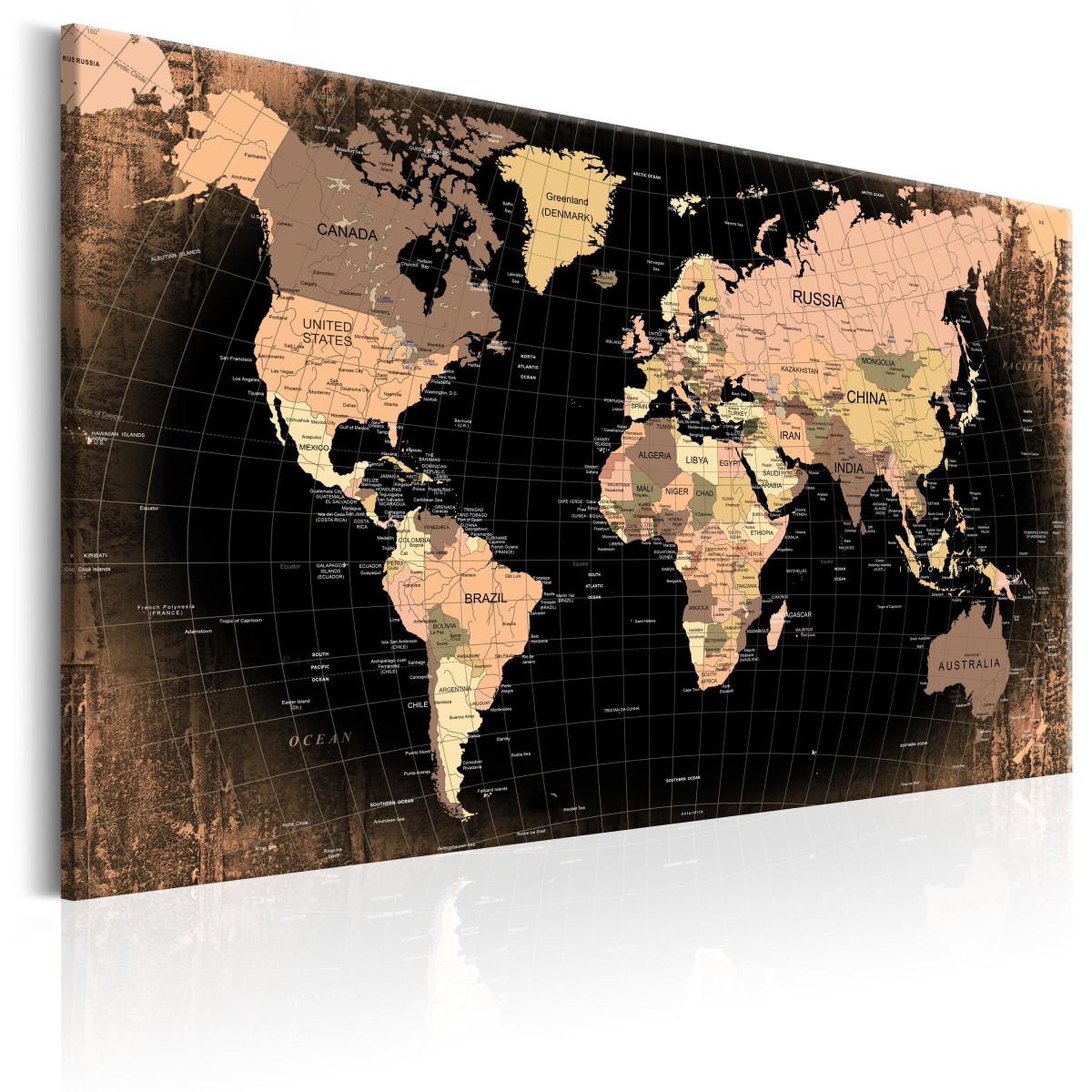 Voir la diapositive 1 : Paris Prix Tableau Imprimé  Earth the Land