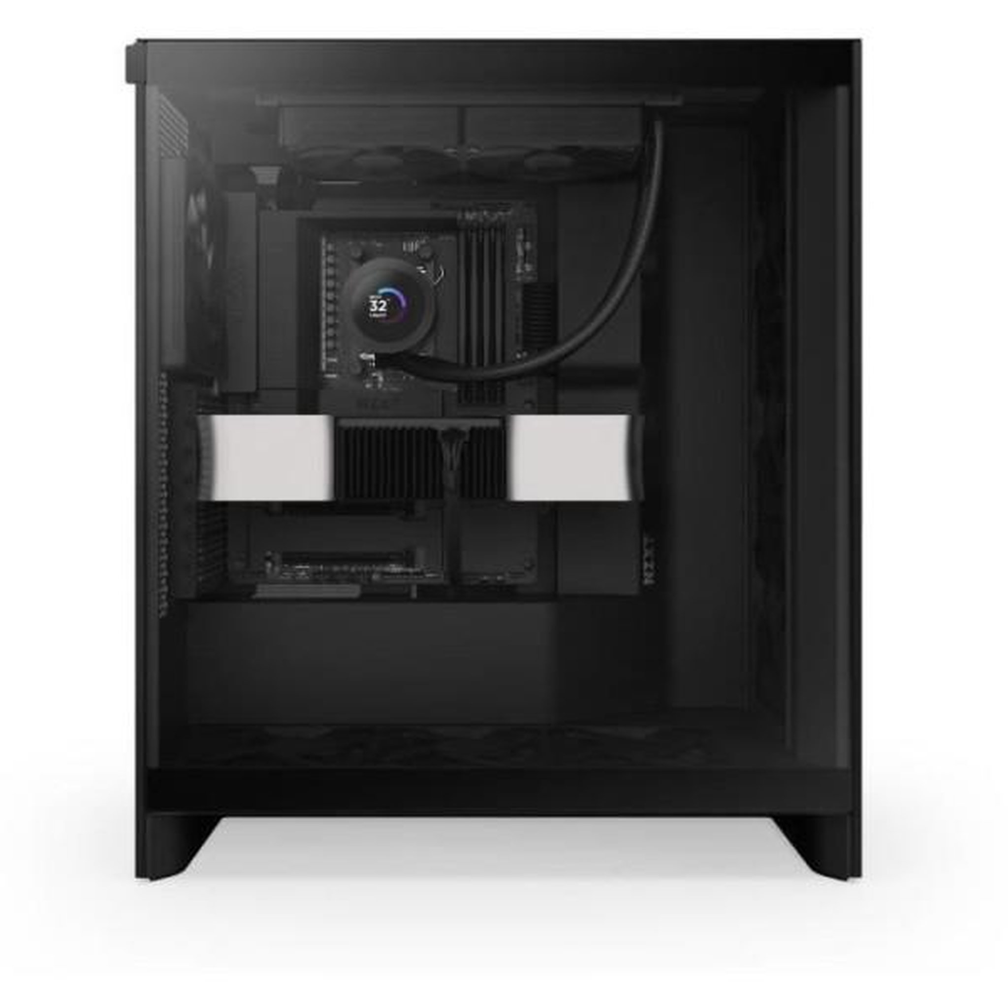 Voir la diapositive 2 : NZXT Watercooling - NZXT - Kraken Plus 240 - Écran LCD 1.54 personnalisable - Noir - Performance améliorée