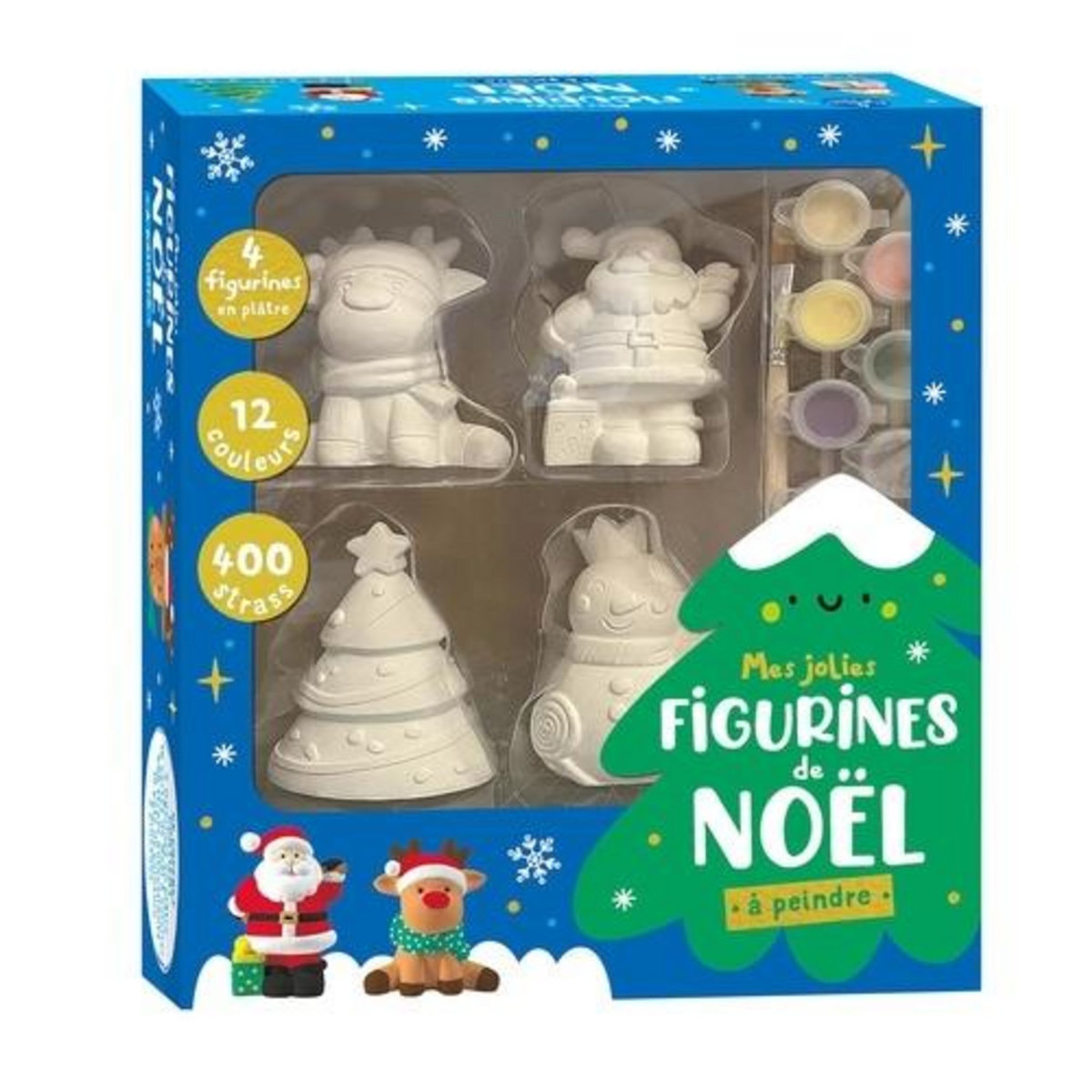 MES JOLIES FIGURINES DE NOEL A PEINDRE, L'atelier Cloro