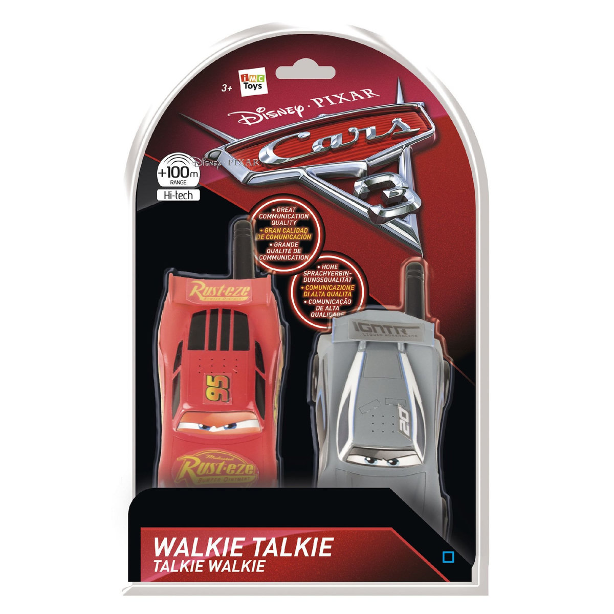 IMC TOYS Talkie Walkie - Cars 3