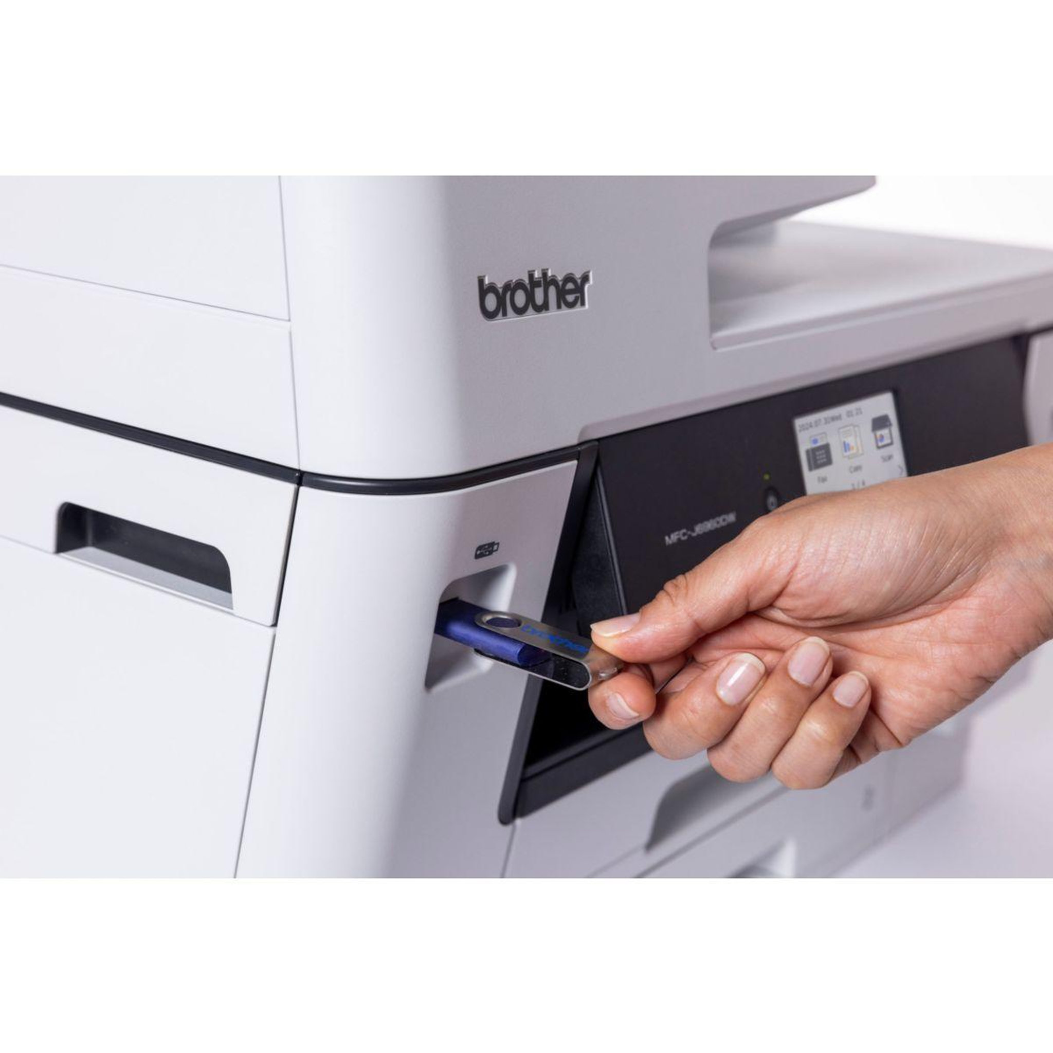 Voir la diapositive 5 : Brother Imprimante jet d'encre mfcj-6960dw