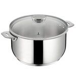 Lagostina Casserole inox 14cm sans poignée + couvercle - 12138031214