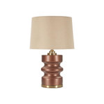 Paris Prix Lampe Design  Rosenthal  56cm Marron
