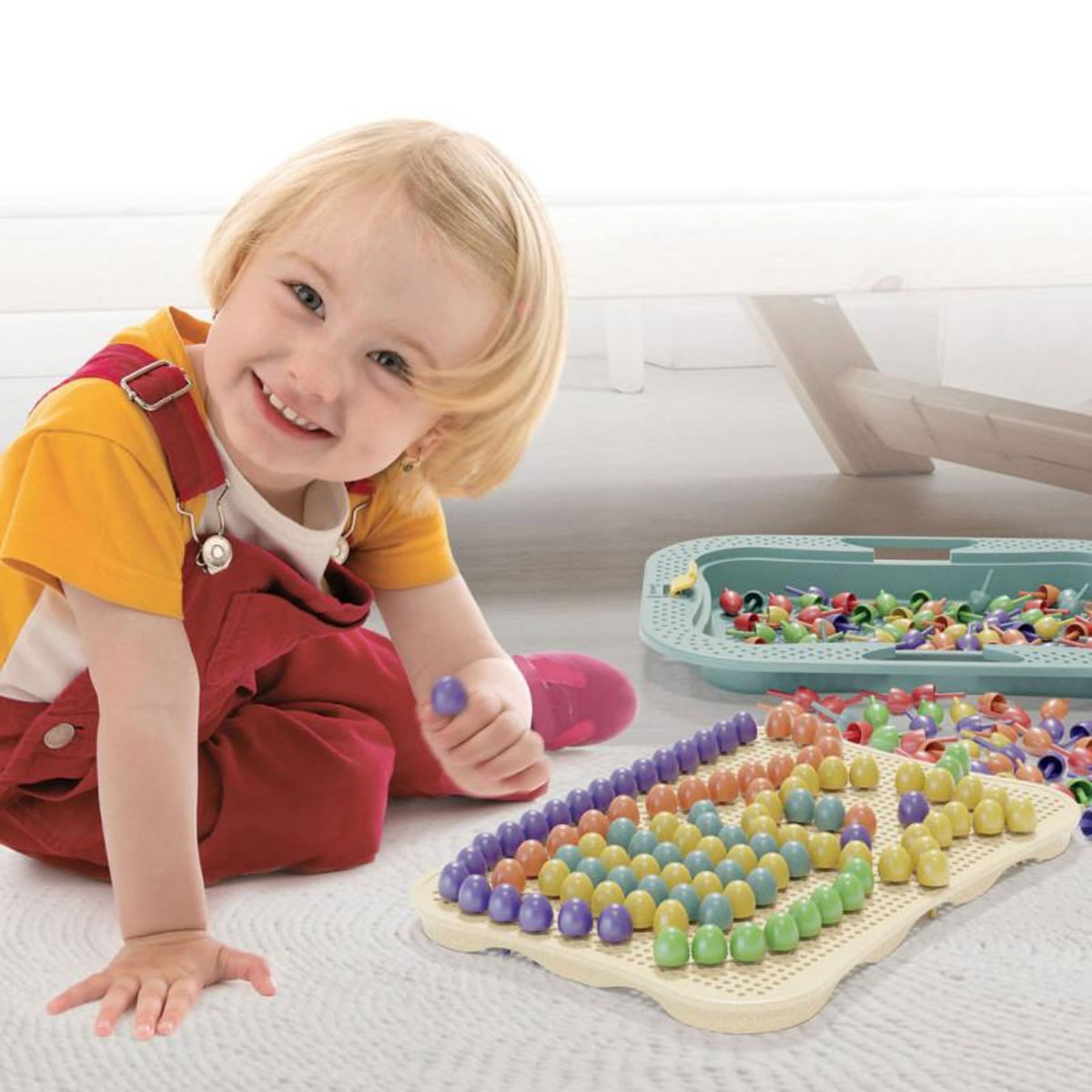 Quercetti Jeu de construction Quercetti Fantacolor Design multi-color