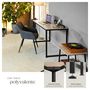 Voir la diapositive 4 : tectake Bureau Style industriel Grand espace pour les jambes