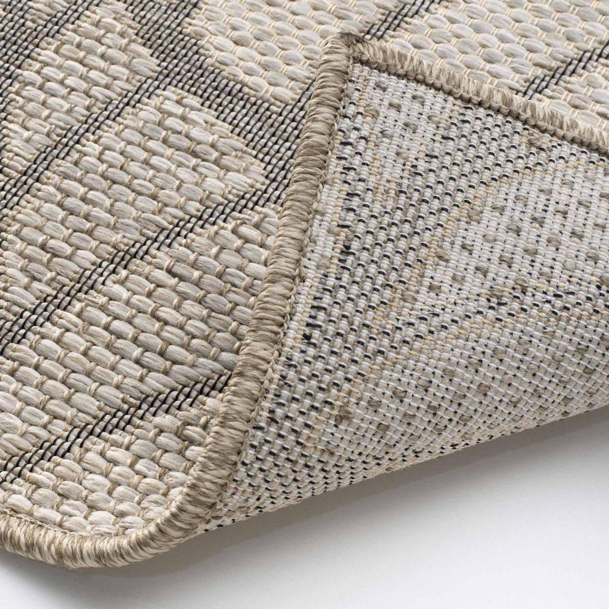 Voir la diapositive 3 : Douceur d'Intérieur Tapis déco tissé  vitalis  160x230cm naturel