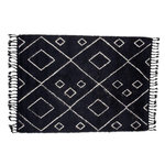 Paris Prix Tapis Déco en Laine  David  202x300cm Noir