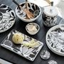 Voir la diapositive 3 : Paris Prix Plat de Présentation en Bois  Tod  40cm Noir & Blanc