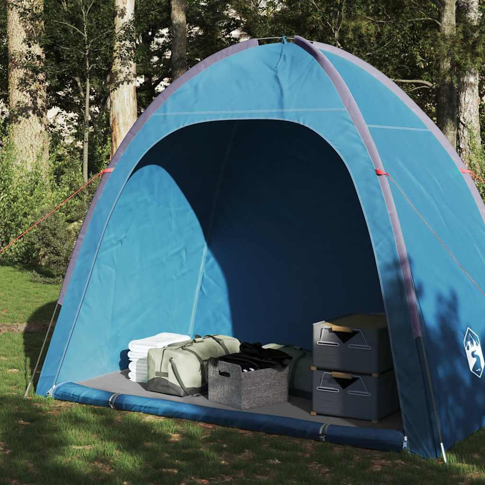 VIDAXL Tente de reception bleu impermeable