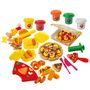 Voir la diapositive 1 : One Two Fun Fast food - Kit de 2 pots de pâte à modeler avec accessoires + 3 pots bonus