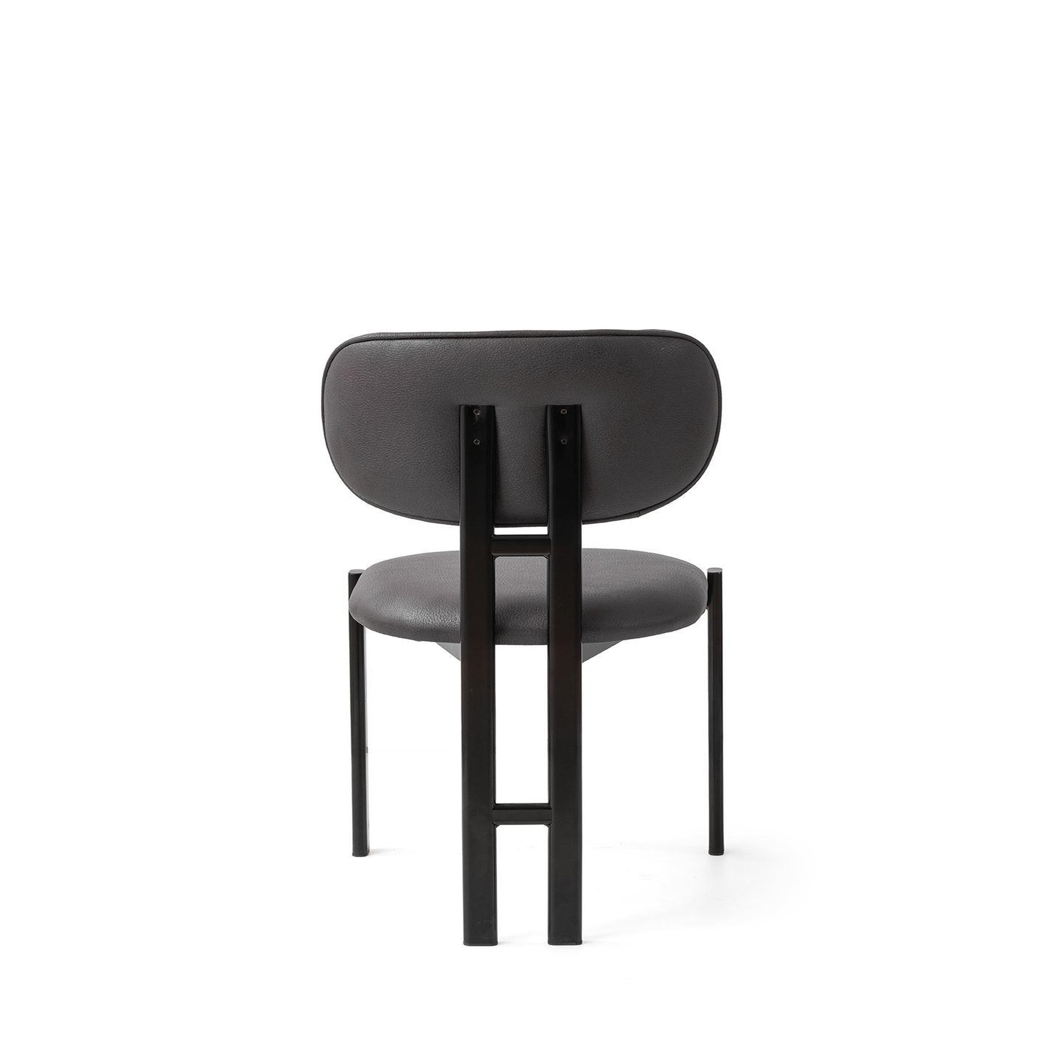Voir la diapositive 4 : Habitat et Jardin Ensemble de chaises (2 pièces) en métal  muriz  - anthracite