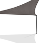 Voir la diapositive 1 : ID MARKET Voile d'ombrage triangulaire 5x5x5 M gris