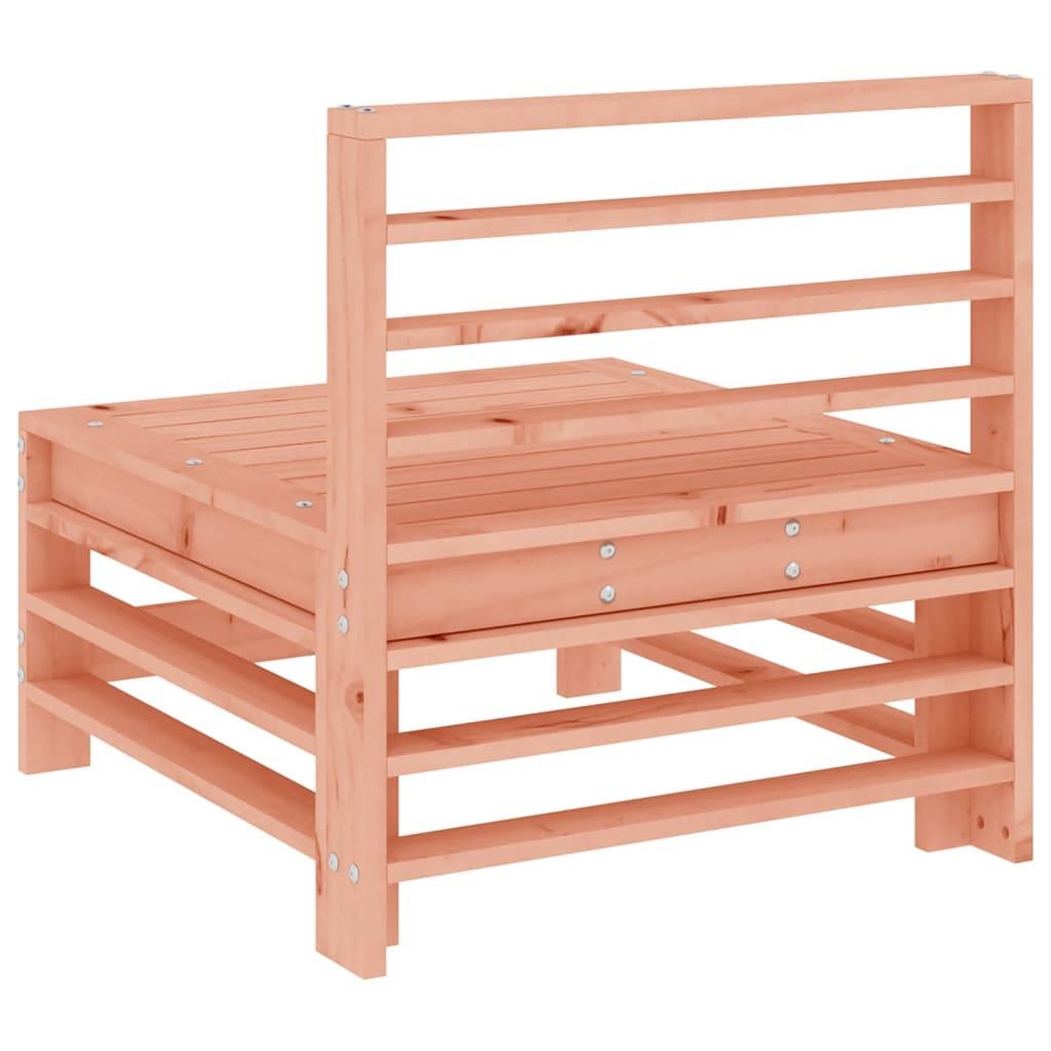 Voir la diapositive 5 : VIDAXL Canape central de jardin bois massif douglas