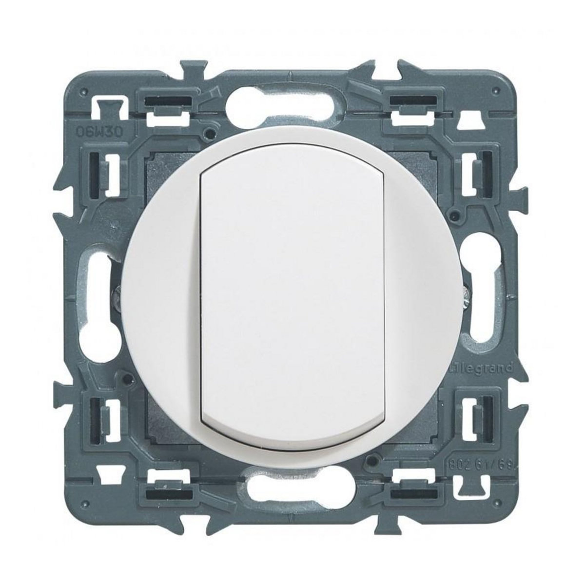 Legrand Celiane poussoir 6A blanc à composer