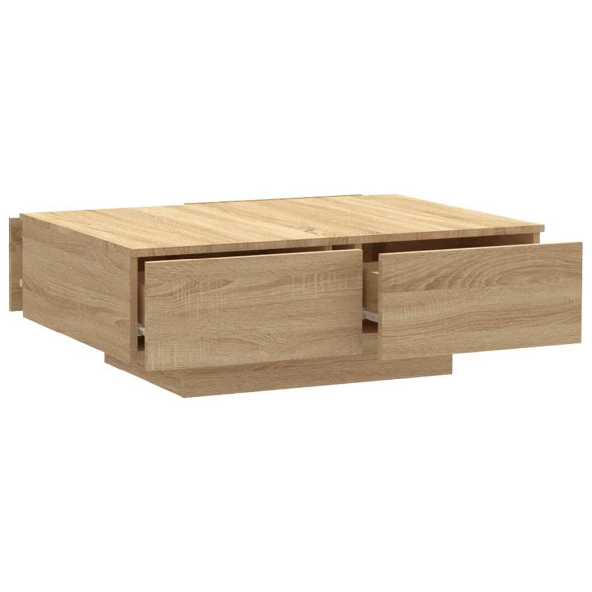 VIDAXL Table basse chene sonoma 90x60x31 cm bois d'ingenierie