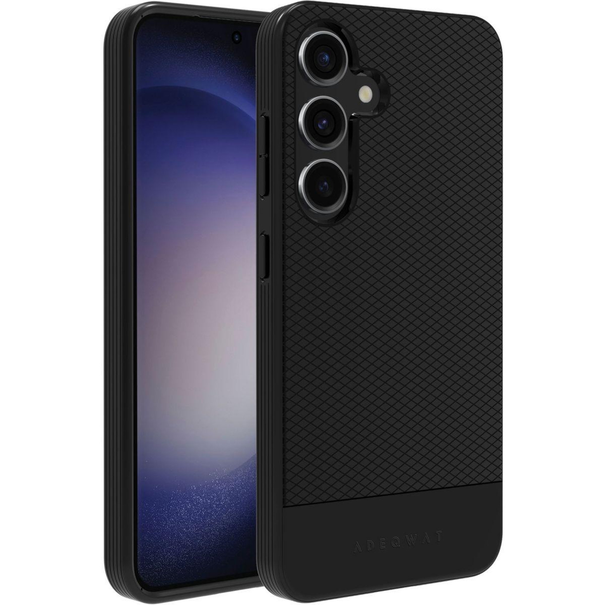 ADEQWAT Coque samsung s24+ soft protect - noir