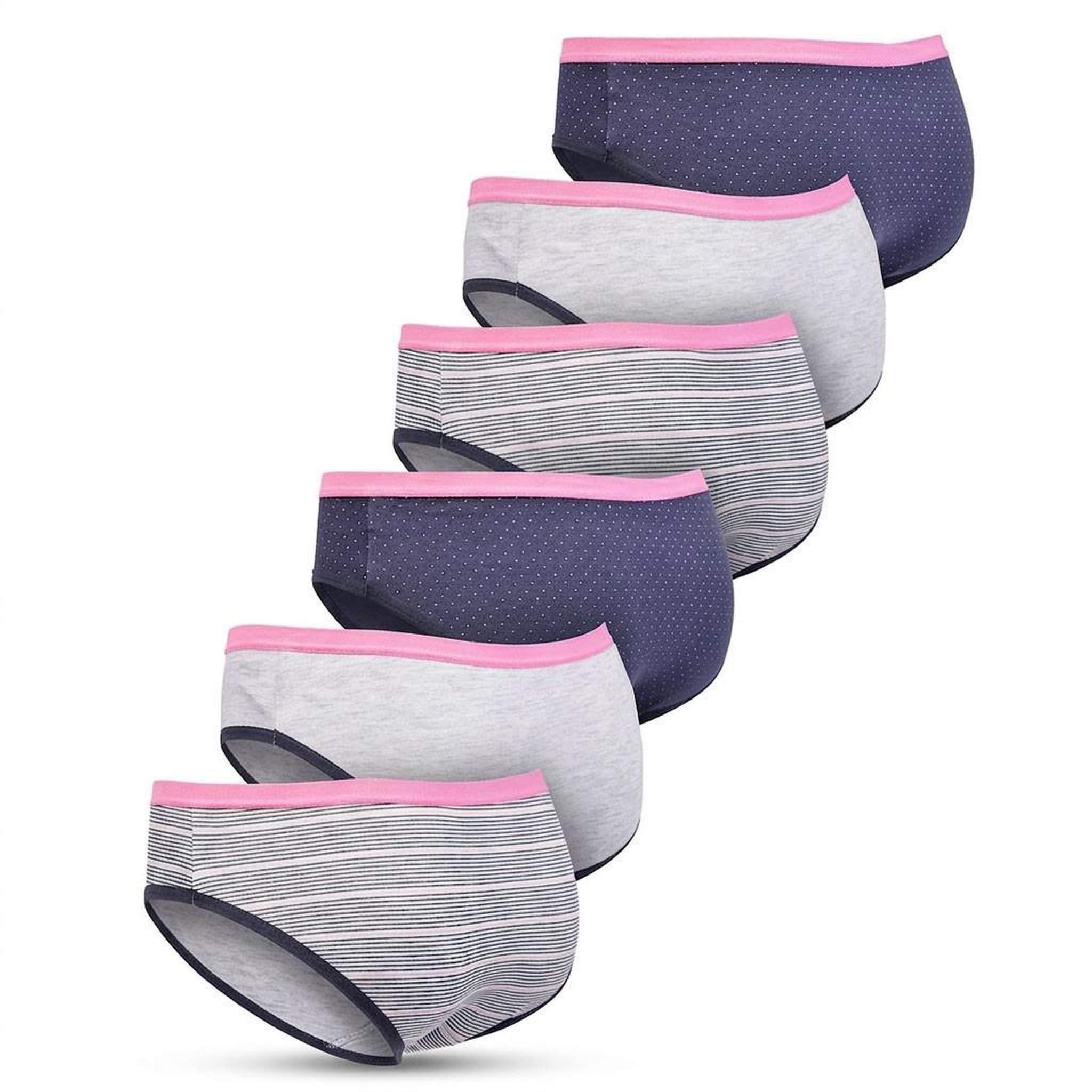 Voir la diapositive 5 : OZABI OZABI Pack Culottes Fille Coton - Lot de 6