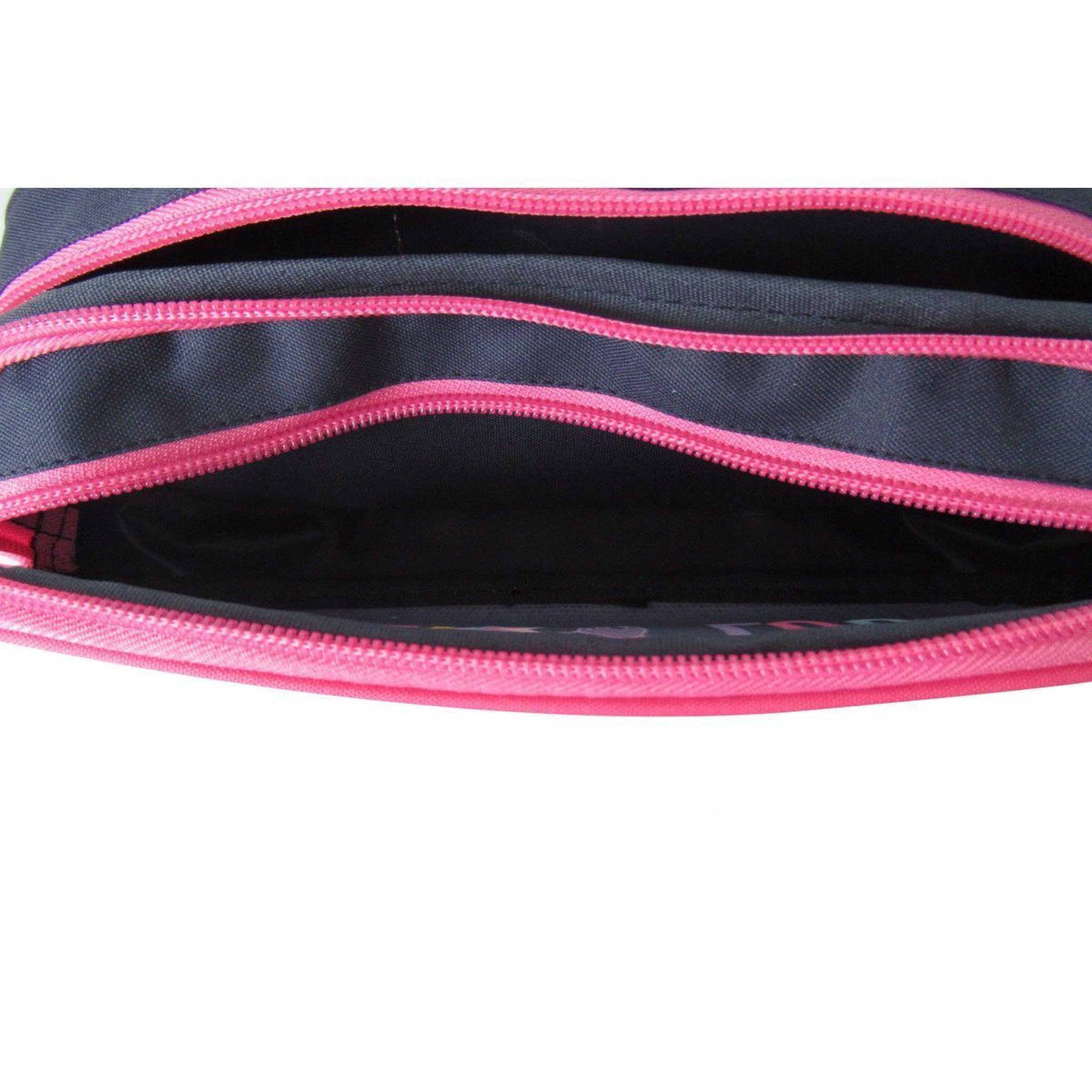 Voir la diapositive 6 : Bagtrotter Trousse scolaire 2 compartiments Lililou Bleu marine