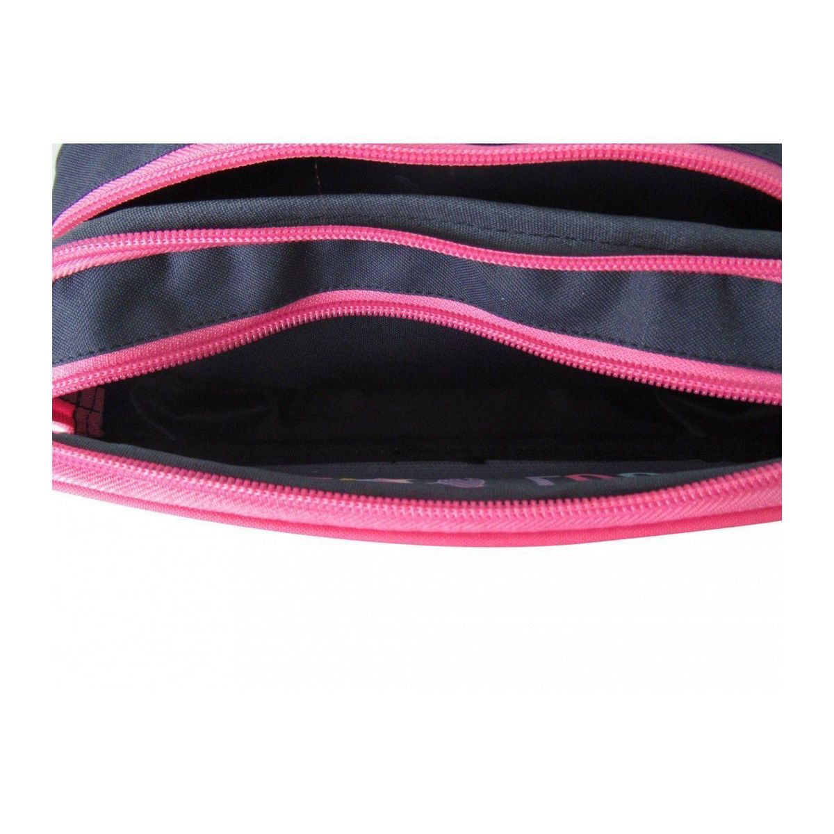 Bagtrotter Trousse scolaire 2 compartiments Lililou Bleu marine