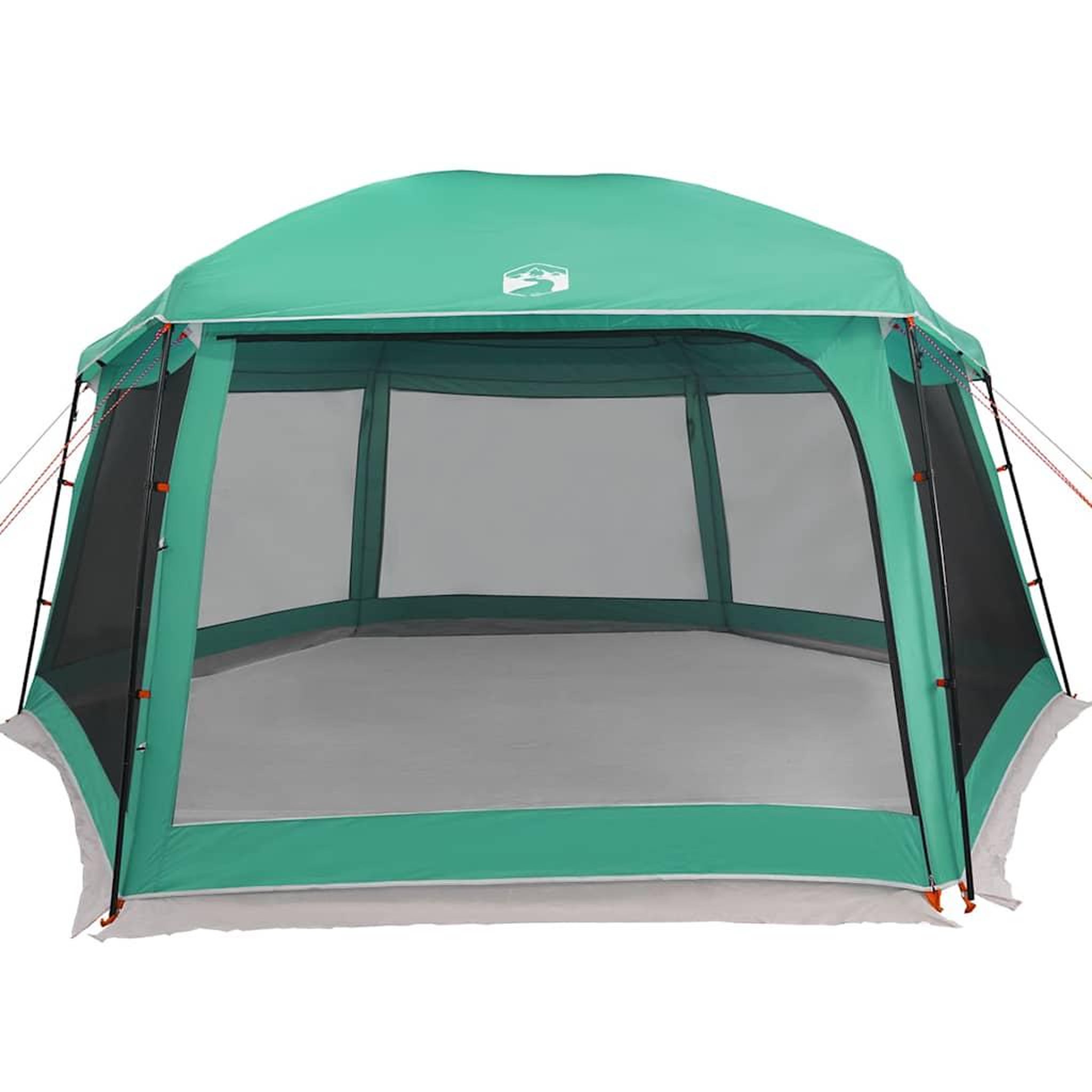 Voir la diapositive 5 : VIDAXL Tente piscine toit amovible parois maille vert d'eau 618x532 cm